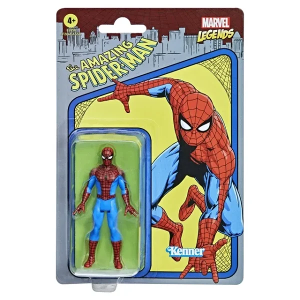 Marvel: Legends Series Spiderman Kids Toy Action Figure for Boys and Girls (9”)