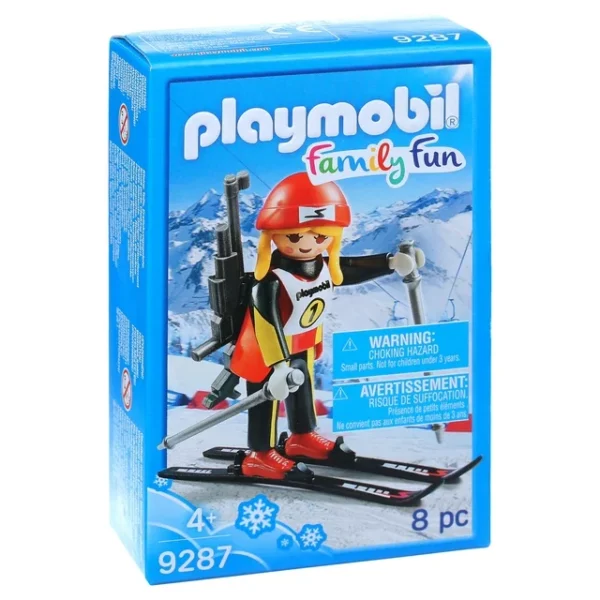 Female Biathlete (Winter Sports) - Play Set by Playmobil (9287)