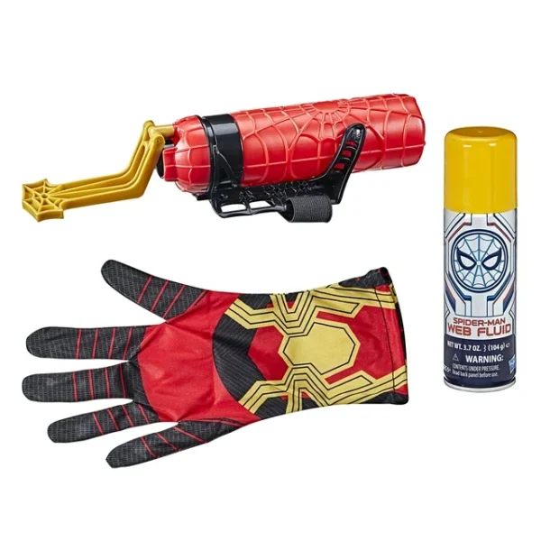 Hasbro Marvel Spider-Man Super Web Slinger Role-Play Toy, With Web Fluid, Shoots Webs or Water, For Kids Ages 5 and Up